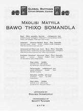 Bawo Thixo Somandla SATB choral sheet music cover